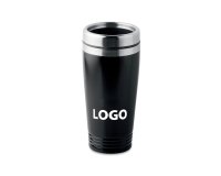 Mug isotherme publicitaire en acier inoxydable-  40 cl - marquage 1 couleur
