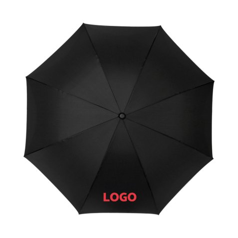 Paraplu Ø 130 cm personaliseerbaar met logo voor golf - 2-kleurige bedrukking