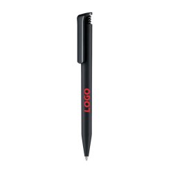 Balpen Senator Super Hit Matt intrekbaar promotieartikel punt 1 mm - medium schrijven - 1-kleurige bedrukking