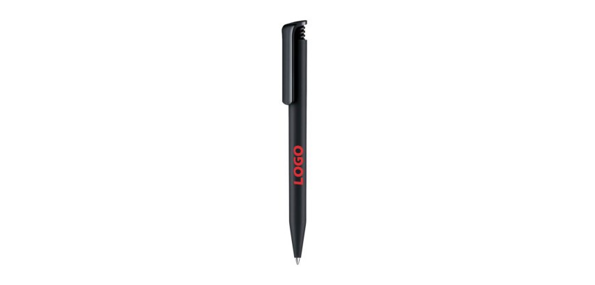 Stylo bille Senator Super Hit Matt rétractable publicitaire pointe 1 mm - écriture moyenne - marquage 1 couleur
