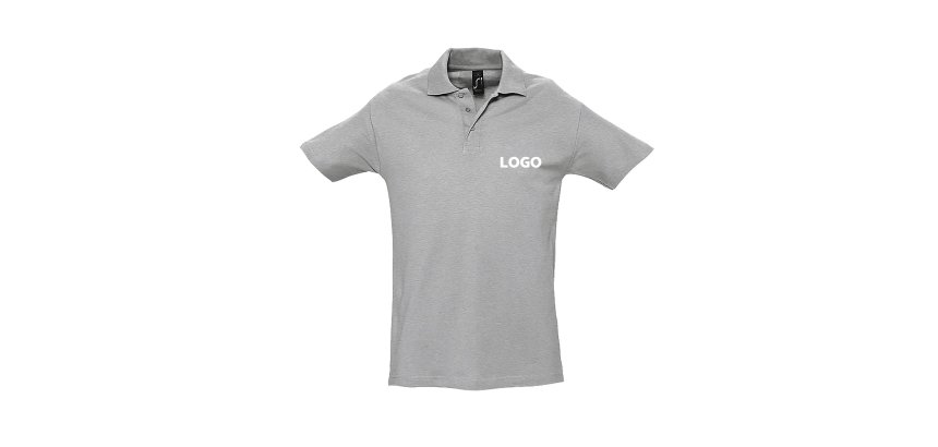 Polo mixte manches courtes publicitaire Sol's - marquage 1 couleur
