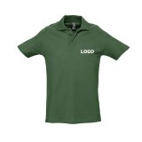 Short-sleeved unisex promotional polo shirt by Sol's - 1-color printing.