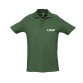 Short-sleeved unisex promotional polo shirt by Sol's - 1-color printing.