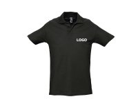 Short-sleeved unisex promotional polo shirt by Sol's - 1-color printing.