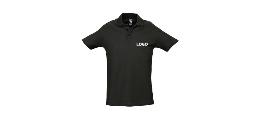 Polo mixte manches courtes publicitaire Sol's - marquage 1 couleur