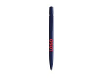 Balpen Bic Media Clic inklikbaar promotieartikel met 0,4 mm punt - extrafijn schrijven - 2-kleuren markering