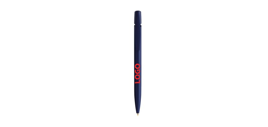 Bic Medium Click retractable ballpoint pen, 0.4 mm tip - extra-fine writing - 2-color marking
