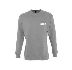 Unisex long-sleeved Sol's promotional sweater - embroidery branding