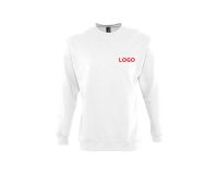 Sweat-shirt mixte manches longues publicitaire Sol's - marquage broderie