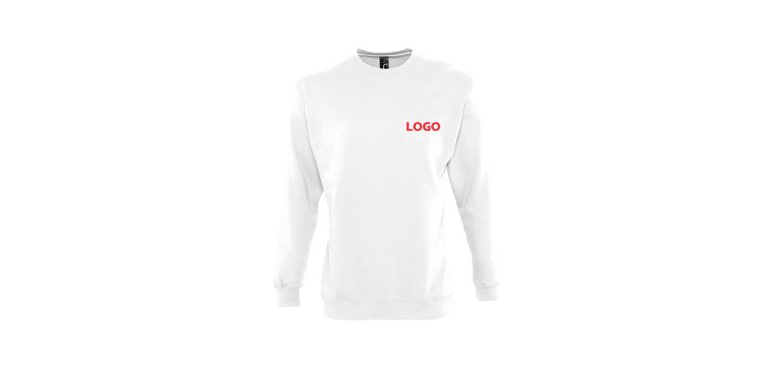 Unisex long-sleeved Sol's promotional sweater - embroidery branding