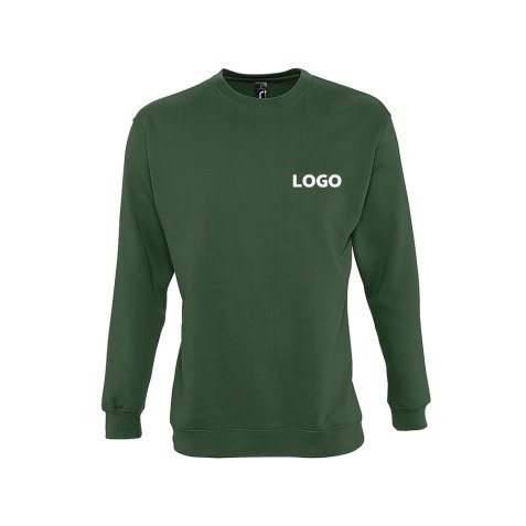 Werbetreibender Unisex-Langarm-Sweatshirt von Sol's mit Stickerei.