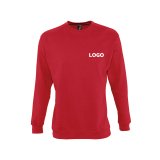 Sweat-shirt mixte manches longues publicitaire Sol's - marquage broderie