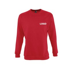 Unisex long-sleeved Sol's promotional sweater - embroidery branding