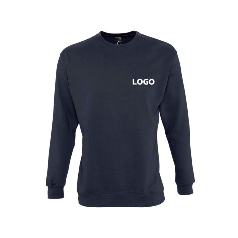 Sweatshirt gemengd met lange mouwen promotieartikel Sol's - borduurdruk