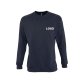 Sweatshirt gemengd met lange mouwen promotieartikel Sol's - borduurdruk