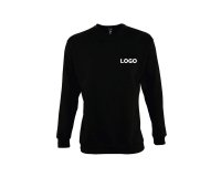 Sweatshirt gemengd met lange mouwen promotieartikel Sol's - borduurdruk