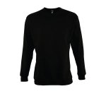 Sweat-shirt mixte manches longues publicitaire Sol's - marquage broderie