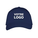 Casquette mixte publicitaire - marquage 1 couleur