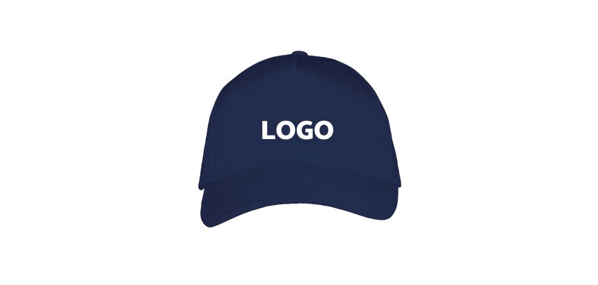 Casquette mixte publicitaire - marquage 1 couleur