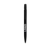 Stylo bille Bic Média Clic publicitaire rétractable pointe 0,4 mm corps noir - écriture extra-fine
