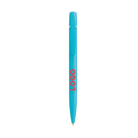 Kugelschreiber Bic Media Clic Werbung einziehbar 0,4 mm Spitze - extrafeine Schrift - 2-Farben-Markierung