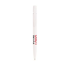 Stylo bille Bic Média Clic publicitaire rétractable pointe 0,4 mm - écriture extra-fine - marquage 2 couleurs