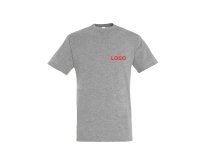 T-shirt Unisex Kurzarm Werbeartikel Sol's - 150g/m² - 1-farbiger Druck