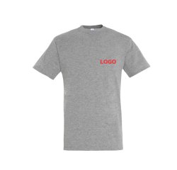 T-shirt Unisex Kurzarm Werbeartikel Sol's - 150g/m² - 1-farbiger Druck