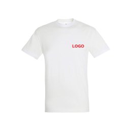 T-shirt mixte manches courtes publicitaire Sol's - 150g/m² - marquage 2 couleurs
