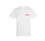 T-shirt mixte manches courtes publicitaire Sol's - 150g/m² - marquage 1 couleur