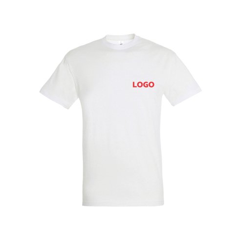 T-shirt mixte manches courtes publicitaire Sol's - 150g/m² - marquage 1 couleur