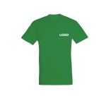 T-shirt Unisex Kurzarm Werbeartikel Sol's - 150g/m² - 1-farbiger Druck