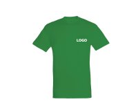 T-shirt unisex short-sleeved promotional Sol's green - 150 g/m²