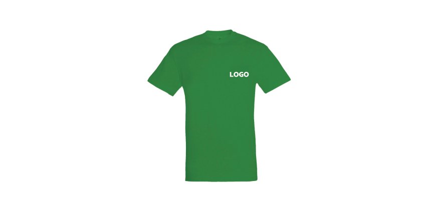 T-shirt mixte manches courtes publicitaire Sol's - 150g/m² - marquage 1 couleur