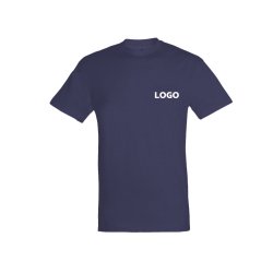 T-shirt mixte manches courtes publicitaire Sol's - 150g/m² - marquage 1 couleur