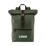 Roll-up promotional backpack for 17'' computer - 1 color imprint