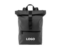 Roll-up promotional backpack for 17'' computer - 1 color imprint