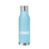 Advertising bottle made of recycled plastic - Capacity 0.6 L - 1 color imprint