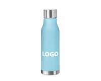 Advertising bottle made of recycled plastic - Capacity 0.6 L - 1 color imprint