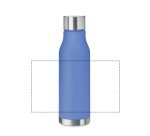 Personaliseerbare fles van gerecycled plastic - Capaciteit 0,6 L - 1-kleurendruk