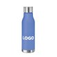 Bouteille publicitaire en plastique recyclé - Contenance 0,6 L - marquage 1 couleur