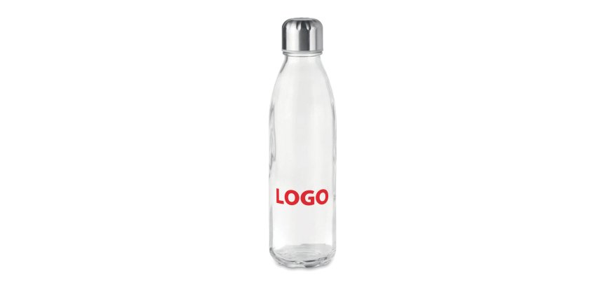 Advertising glass bottle - Capacity 0.65 L - 1 color marking