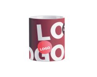 Ceramic promotional mug 30 cl - 1-color branding