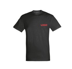Sol's T-shirt promotieartikel uniseks met korte mouwen - 150g/m² - 2-kleurige bedrukking