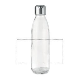 Bouteille publicitaire en verre - Contenance 0,65 L - marquage 1 couleur