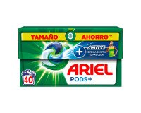 Detergente ropa Ariel 3en1 Pods Active - caja de 40