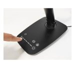 Lampe de bureau Led intégrée Twist Unilux - 14 W - Bras pliable