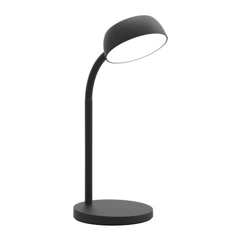 Lámpara de escritorio Negro Led integrada Tamy Unilux - 6 W - Brazo flexible