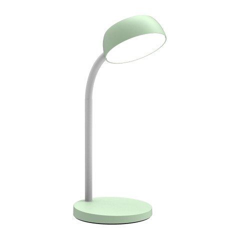 Lámpara de escritorio Verde Led integrada Tamy Unilux - 6 W - Brazo flexible