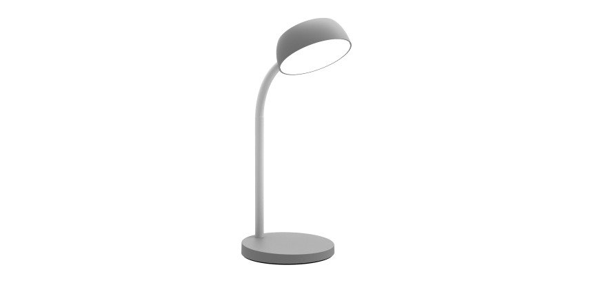 Lampe de bureau Led intégrée Tamy Unilux - 6 W - Bras flexible